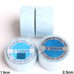 Lace Front Support Tapes (Blue Liner)3/4"x3yards