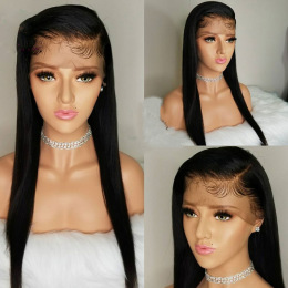 Full Lace Wigs For Black Women Bleached Knots Human Hair Wigs Brazilian Remy Hair