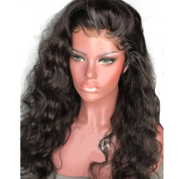 Full Lace Gluelss Brazilian Human Hair Wigs For Black Women