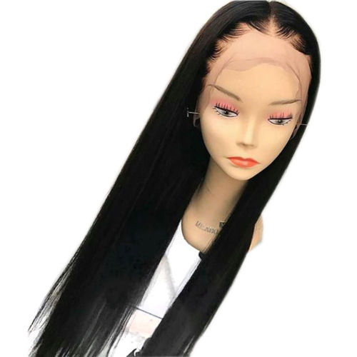360 Lace Frontal Wigs Natural Color Pre Plucked With Baby Hair Brazilian Remy Hair Straight Wigs